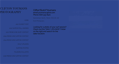 Desktop Screenshot of cliftonyoumansphotography.com